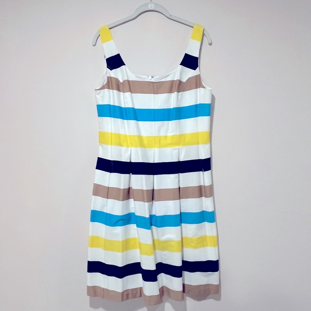 Striped sleeveless minidress